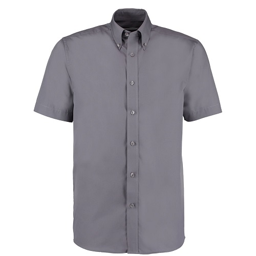 Kustom Kit Workforce Shirt Charcoal Small