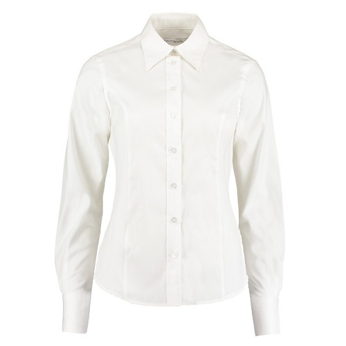 KK702 Ladies Premium Oxford Shirt White Size 8