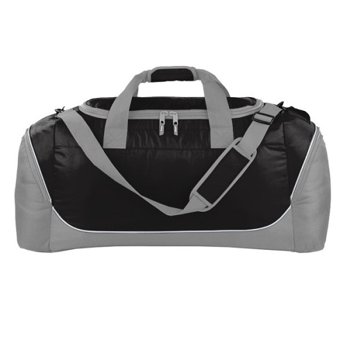 Jumbo Quadra Teamwear Holdall Black / Grey