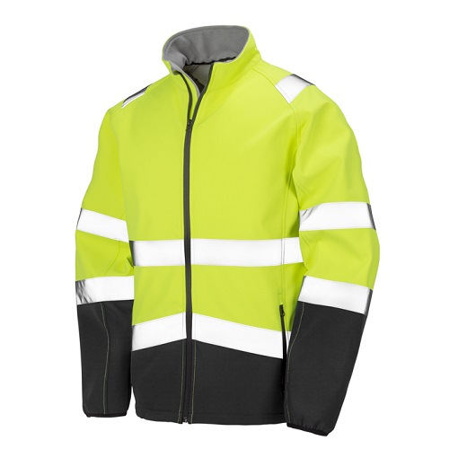 RS450X Printable Softshell Jacket Yellow / Black Small