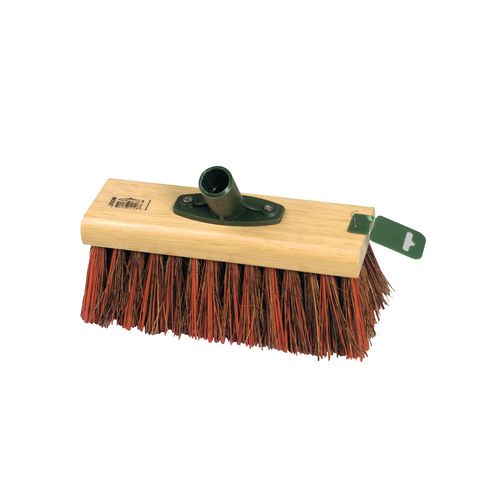 Bassine Broom 9.5" 254 mm Red Medium Stiff