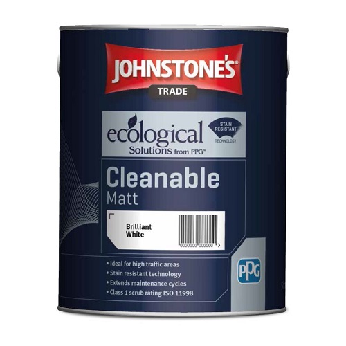 Cleanable Matt Emulsion Brilliant White 5 litres