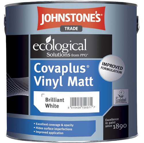 Cova Plus Matt Emulsion Brilliant White 2.5 litres