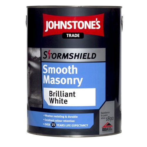 Stormshield Smooth Masonry Paint Brilliant White 2.5 litres