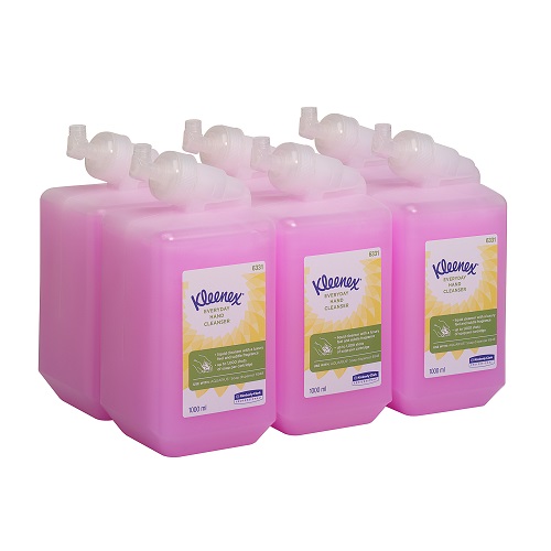 KLEENEX Everyday Use Hand Cleanser 6 x 1 litre