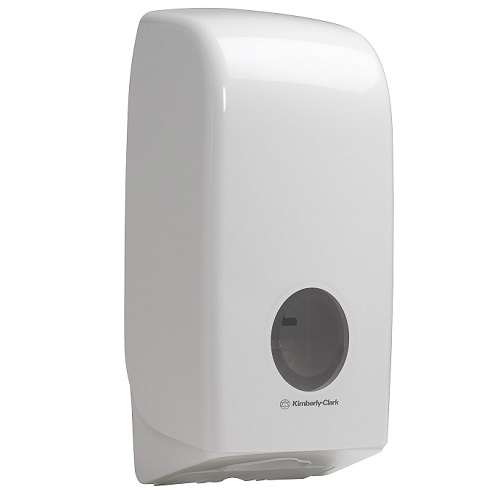 Kimberly Clark Aquarius Bulk Pack Toilet Tissue Dispenser White
