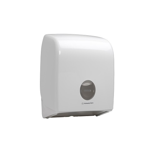 Kimberly Clark Aquarius Single Mini Jumbo Toilet Tissue Dispenser White