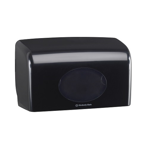 Aquarius Toilet Tissue Roll Dispenser Black Modern