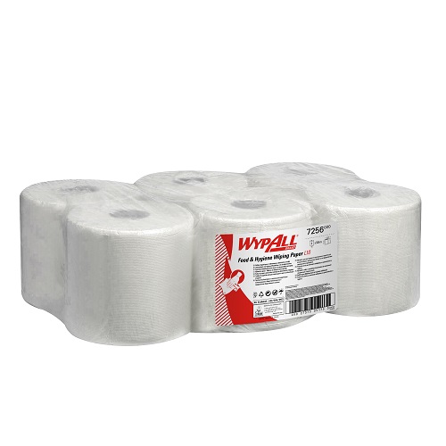 WypAll® Food and Hygiene Centre Feed L10 1 Ply 6's (Replaces KC7266)