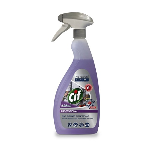 Cif Pro Formula Safeguard 2 in 1 Cleaner Disinfectant 750 ml
