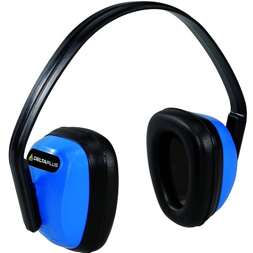 Deltaplus Spa3 Lightweight Headband Ear Defenders Blue