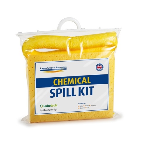 30 litre Chemical Spill Kit Clip Closed Bag