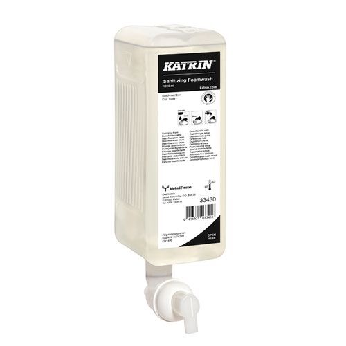Katrin Sanitising Foam Wash Soap 6 x 1 litre
