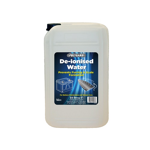 De-ionised Distilled Water 25 litres