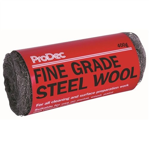 Prodec Fine Grade Steel Wool 400 g 3 Rolls