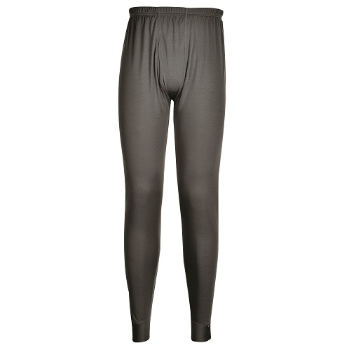 Portwest B131 Thermal Baselayer Leggings Charcoal X Small