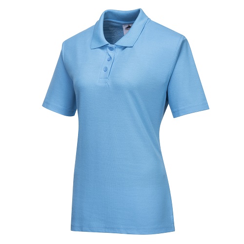 Portwest B209 Naples Ladies PoloShirt Sky Blue Small