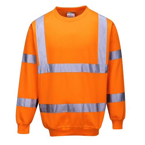 Portwest Hi-Vis Sweatshirt B303 Orange S