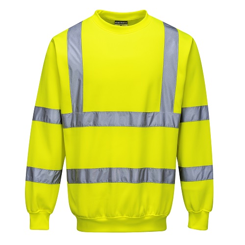 Portwest Hi-Vis Sweatshirt B303 Yellow S