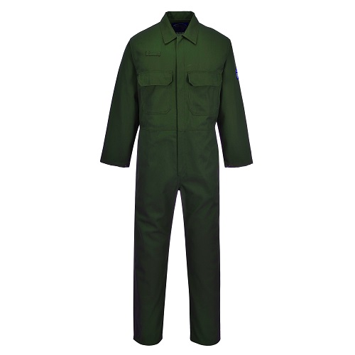Portwest BIZ1 Bizweld FR Coverall Bottle Green Large (To be discontinued)