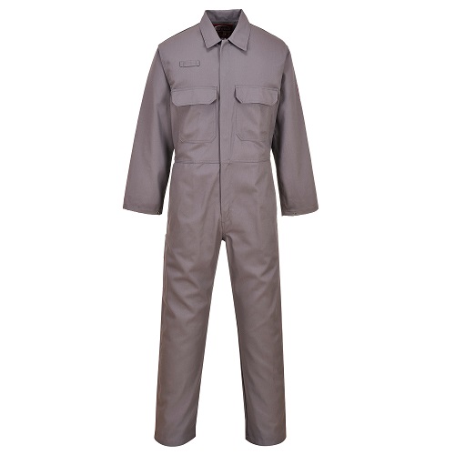 Portwest BIZ1 Bizweld FR Coverall Grey Large