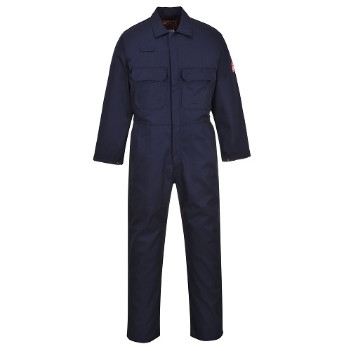 Portwest BIZ1 Bizweld FR Coverall Navy Medium