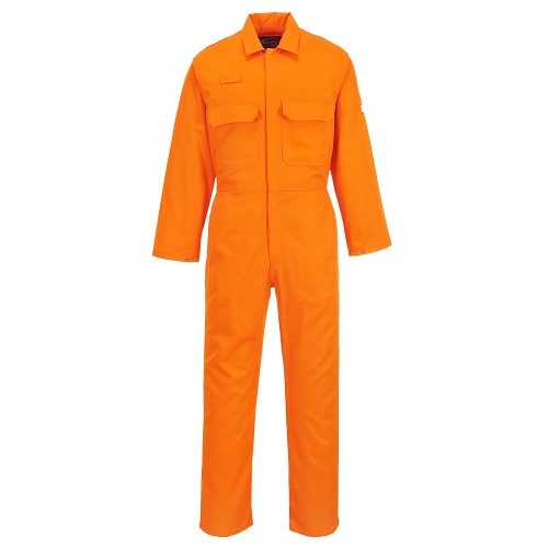 Portwest BIZ1 Bizweld FR Coverall Orange Small