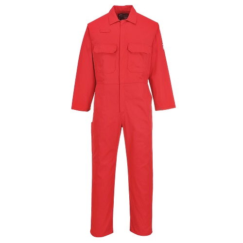 Portwest BIZ1 Bizweld FR Coverall Red Small