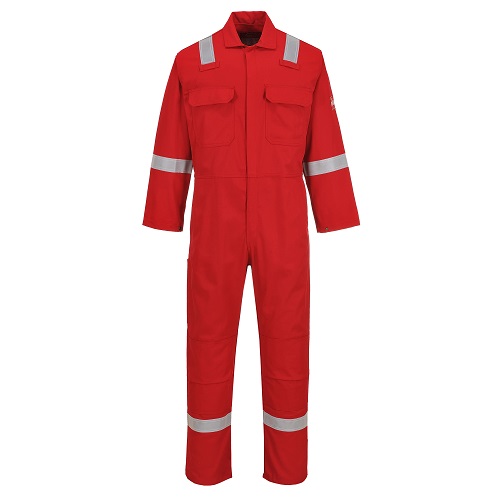 Portwest Hi-Vis Bizweld Iona Coverall BIZ5 Red M