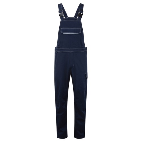 Portwest BZ444 Bizweld Work FR Bib and Brace Navy 3XL