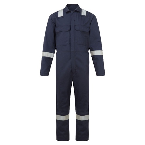 Portwest BZ506 Bizweld Work FR Classic Coverall Navy Large