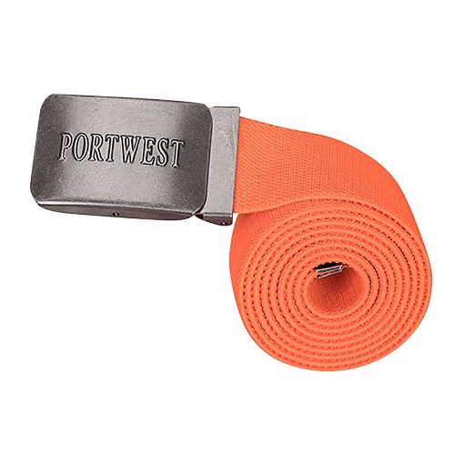 Portwest C105 Elasticated Work Belt Orange