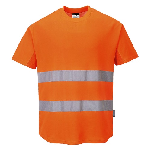 Portwest C394 Mesh T-Shirt Orange Large