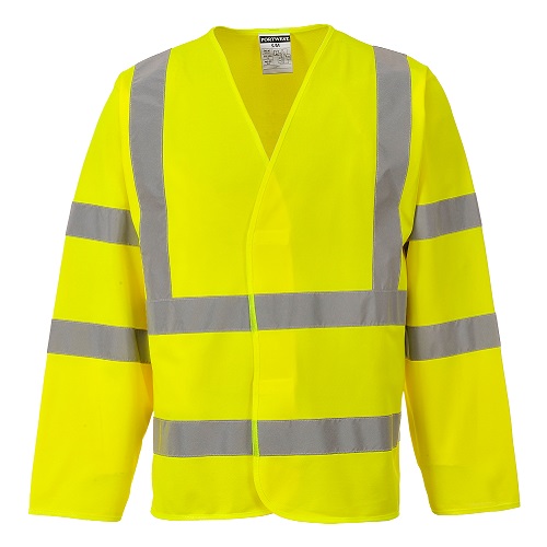 Portwest Hi-Vis Two Band & Brace Jacket C473 Yellow S/M