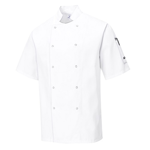 Cumbria Chefs Jacket C733 White X Small