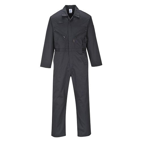 Portwest C813 Liverpool Zip Coverall Black Small