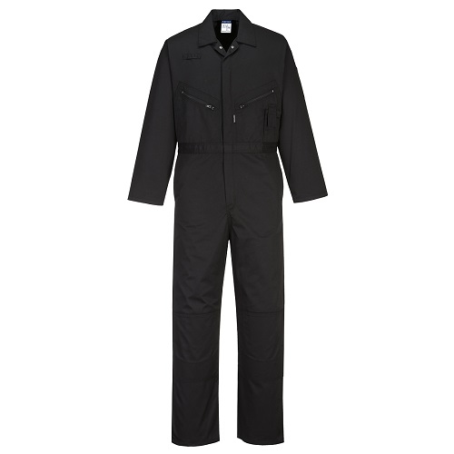 Portwest C815 Kneepad Coverall Black Small