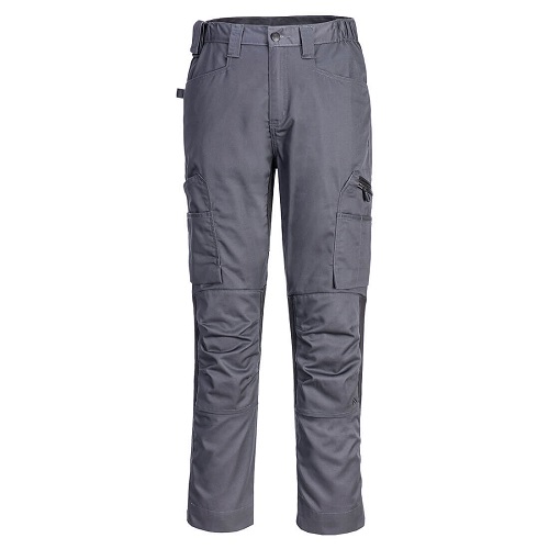 Portwest CD881 WX2 Eco Stretch Trade Trousers Metal Grey Size 38
