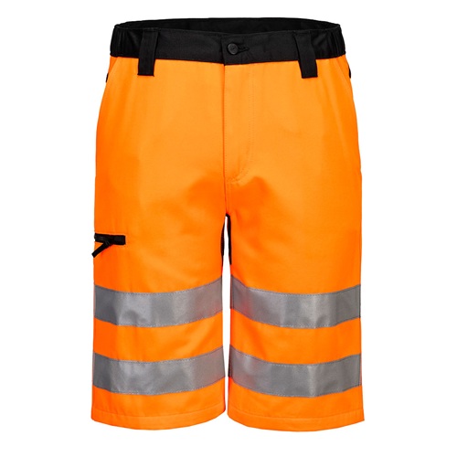 Portwest CD899 WX2 Eco Hi-Vis Shorts Orange / Black 34