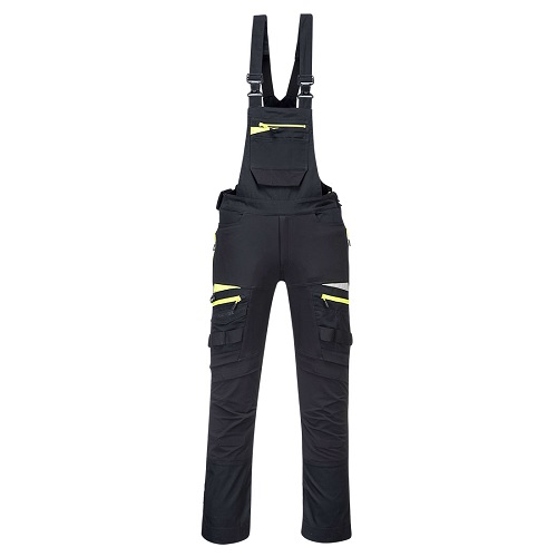 Portwest DX441 DX4 Work Bib and Brace Black Small