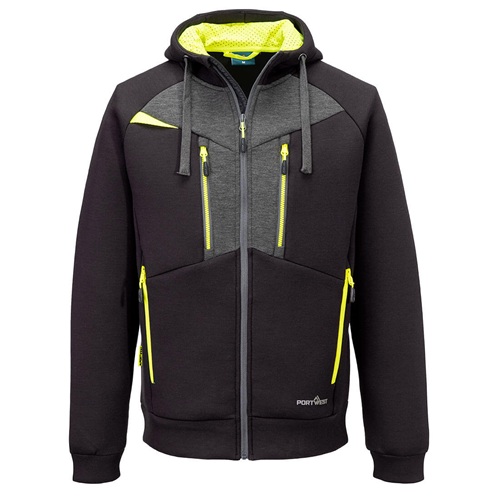 Portwest DX472 DX4 Zipped Hoodie Black Large