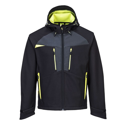 Portwest DX4 Softshell Jacket Black X Small