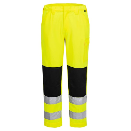 Portwest ES046 ES1 Essential Hi-Vis Work Trouser Yellow Size 50