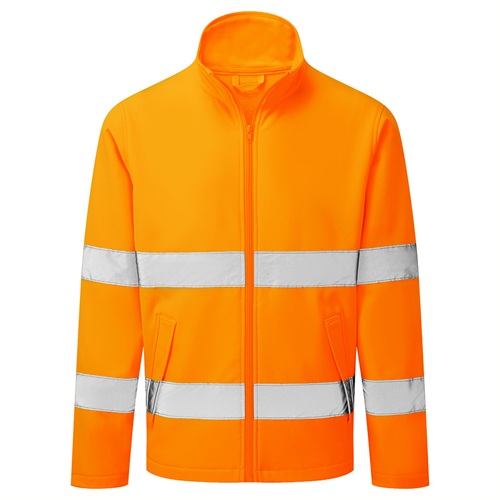 Portwest ES428 ES1 Essential Hi-Vis Softshell Jacket Orange (2L) M