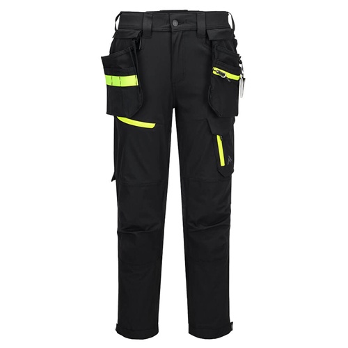 Portwest EV446 EV4 Lightweight Detachable Holster Trousers Black 30