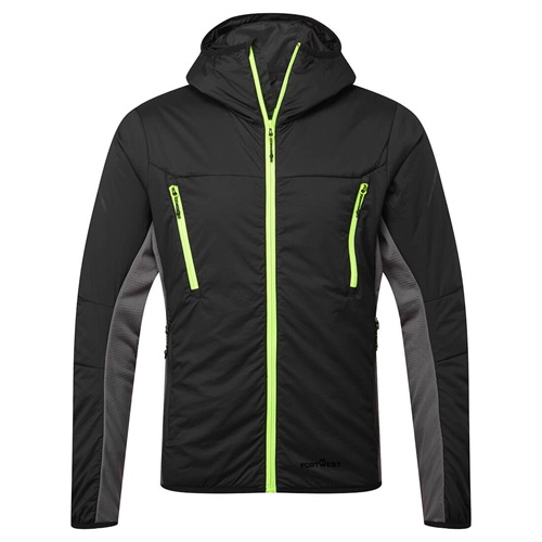 Portwest EV470 EV4 Insulated Hybrid Jacket Black Small