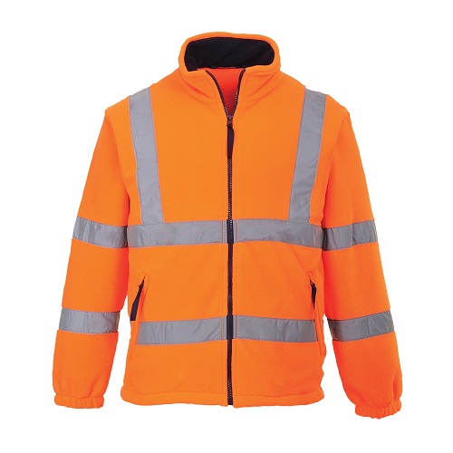 Portwest Hi-Vis Mesh Lined Fleece F300 Orange XS