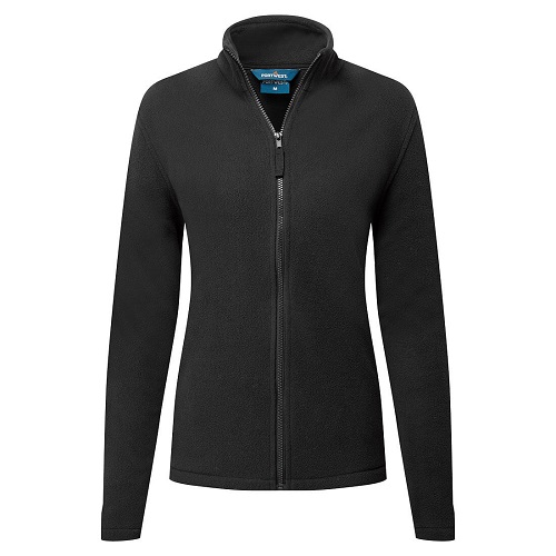 Portwest F408 Women's Eco Fleece Black Size Small