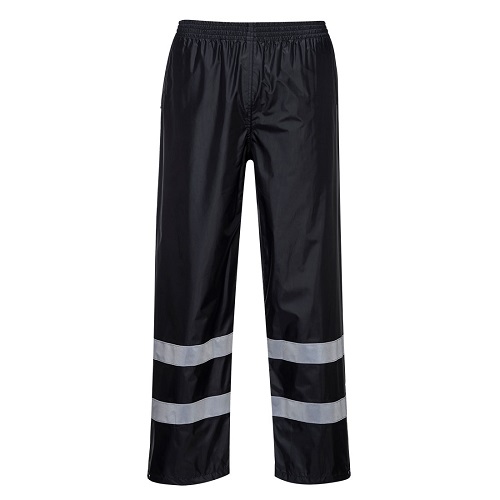 Portwest F441 Classic Iona Rain Trousers Black Medium