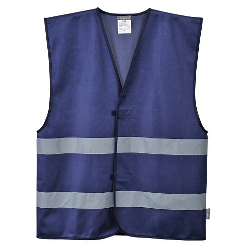 Portwest Hi-Vis Iona Vest F474 Navy S/M